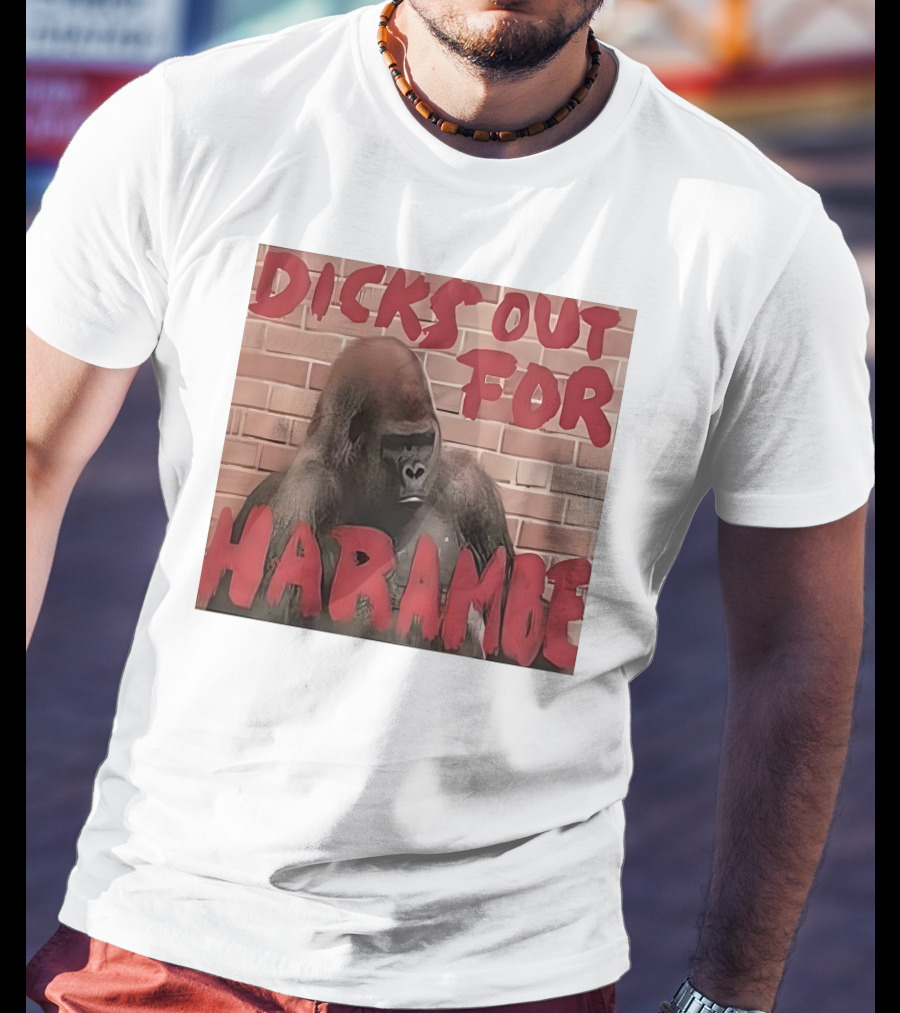Dicks Out For Harambe T-Shirt