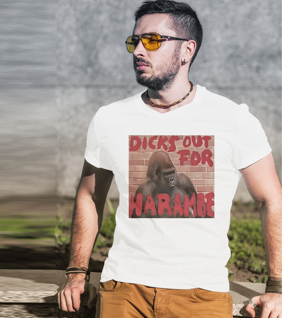 Dicks Out For Harambe T-Shirt