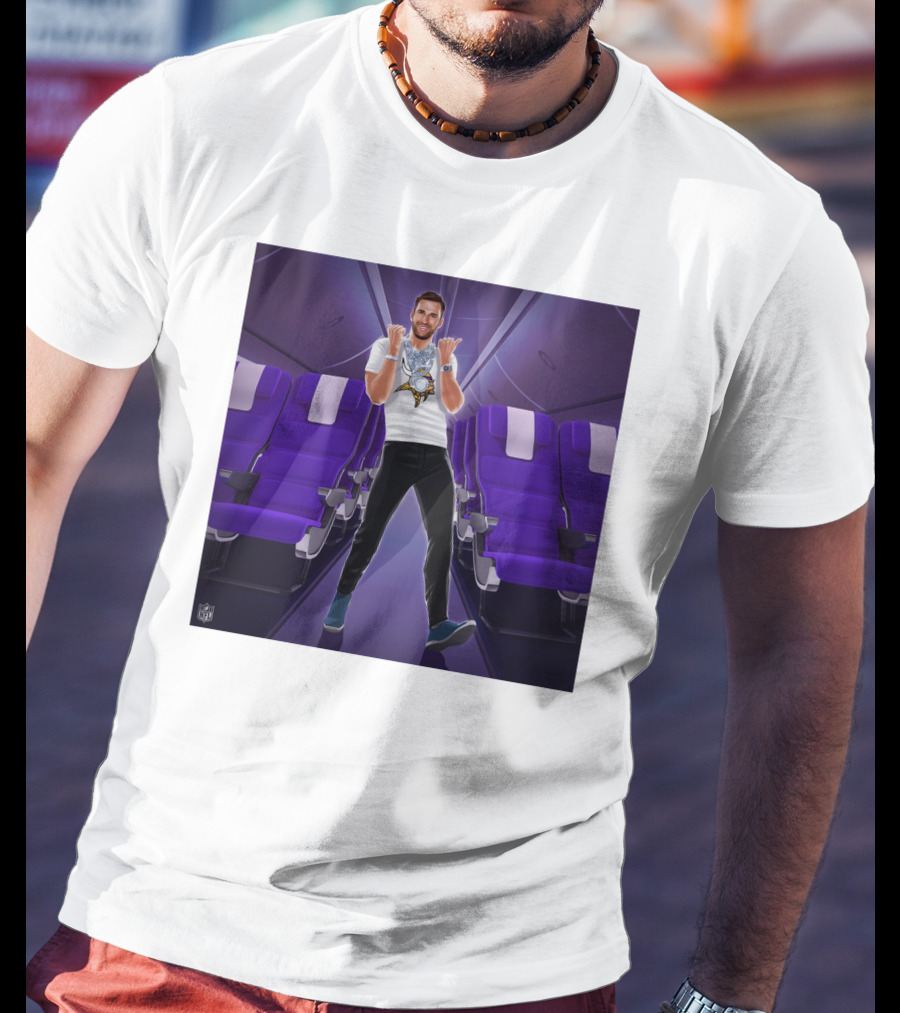 Kirko And The Vikings Airplane T-Shirt