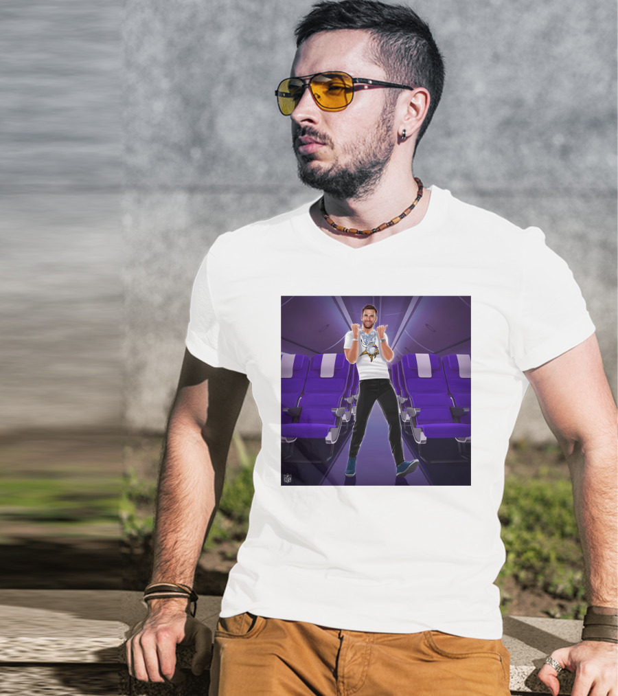 Kirko And The Vikings Airplane T-Shirt