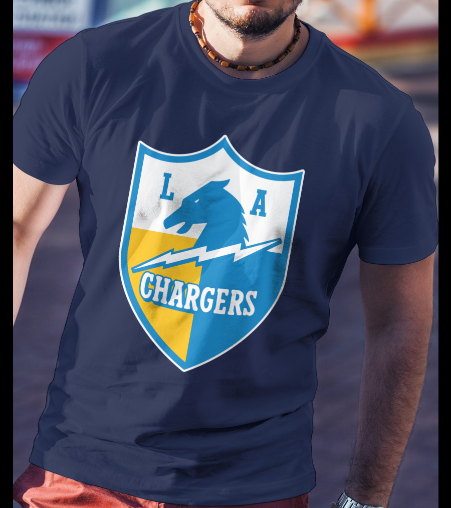 Los Angeles Chargers LA Shield Chargers Vintage T-Shirt