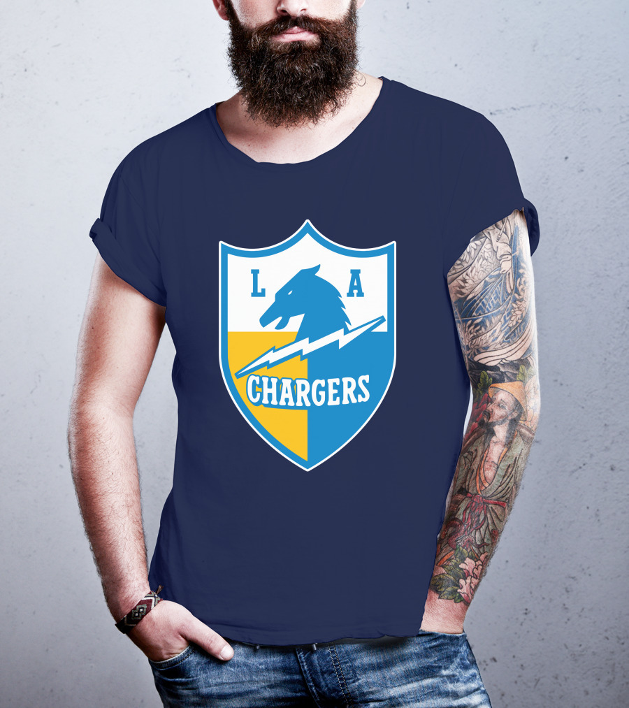 Los Angeles Chargers LA Shield Chargers Vintage T-Shirt