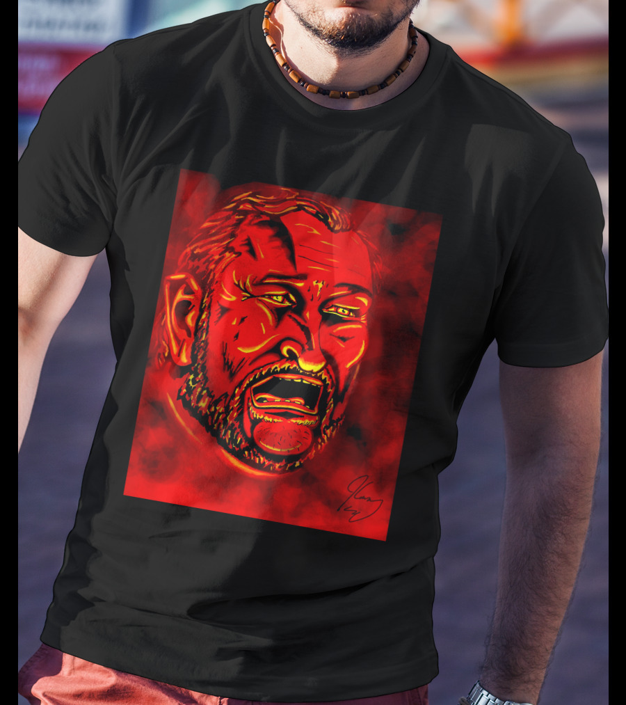 Ted Cruz Hell Red Cartoon Caricature Roast T-Shirt
