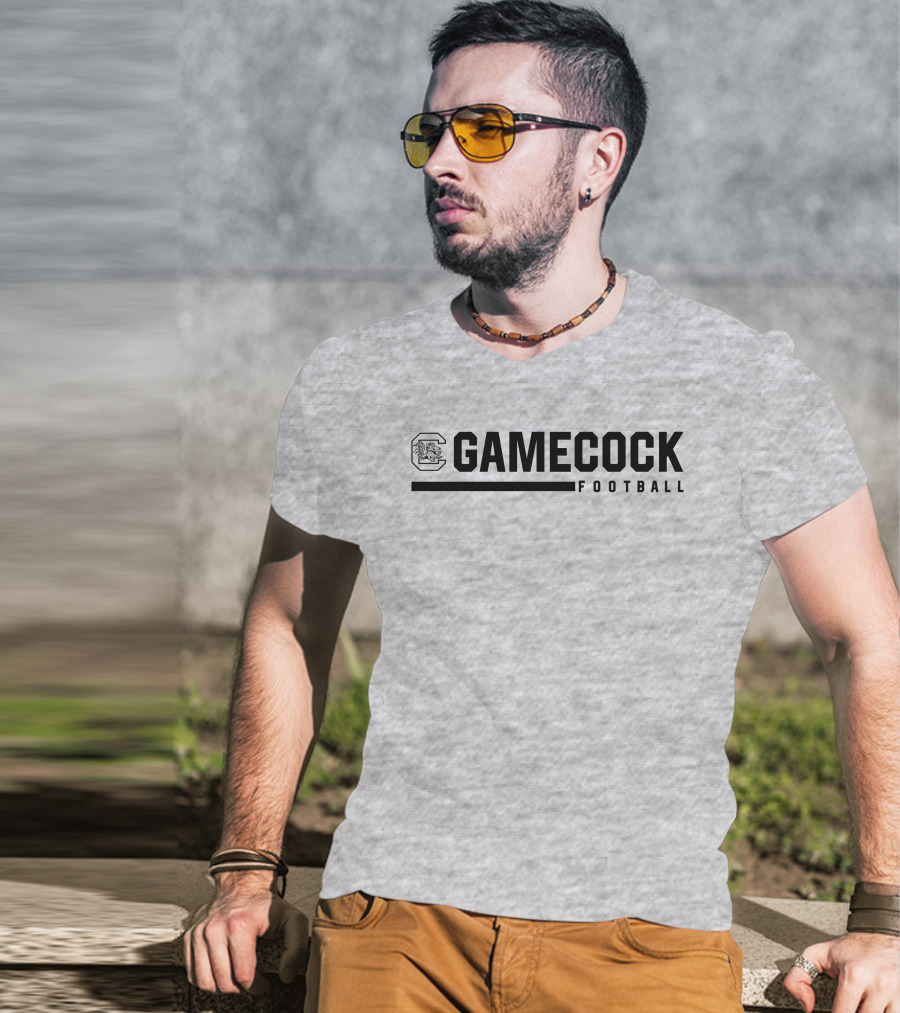 C Gamecock Football T-Shirt