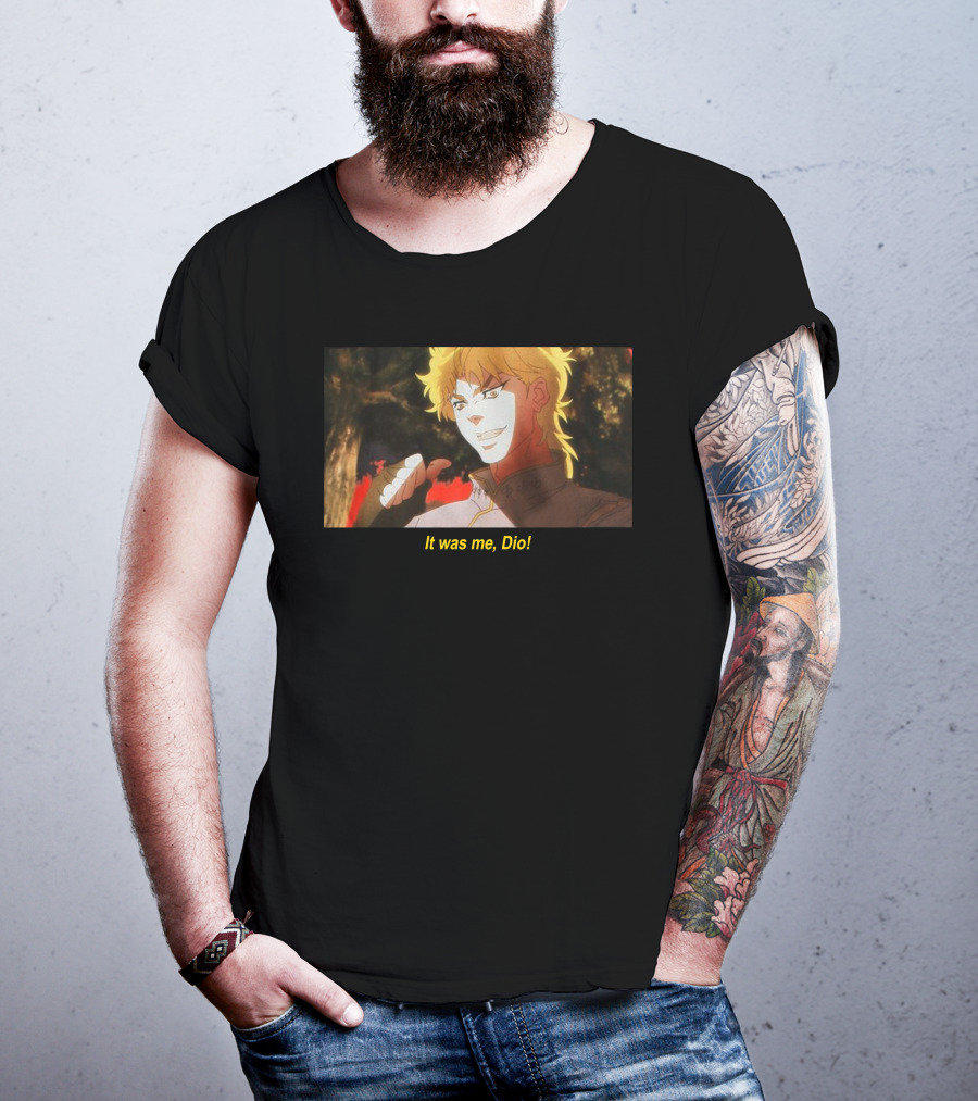 It Was Me, Dio JoJo's Bizarre Adventure Iconic Scene T-Shirt