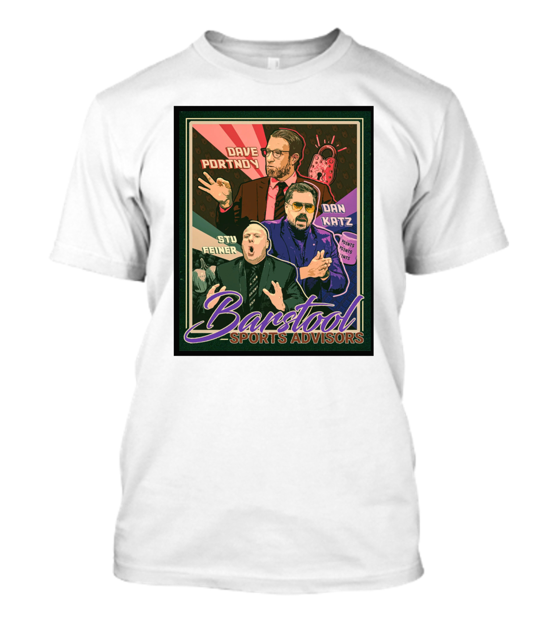 Advisors Dave Portnoy Dan Katz Stu Feiner Points Wins T-Shirt