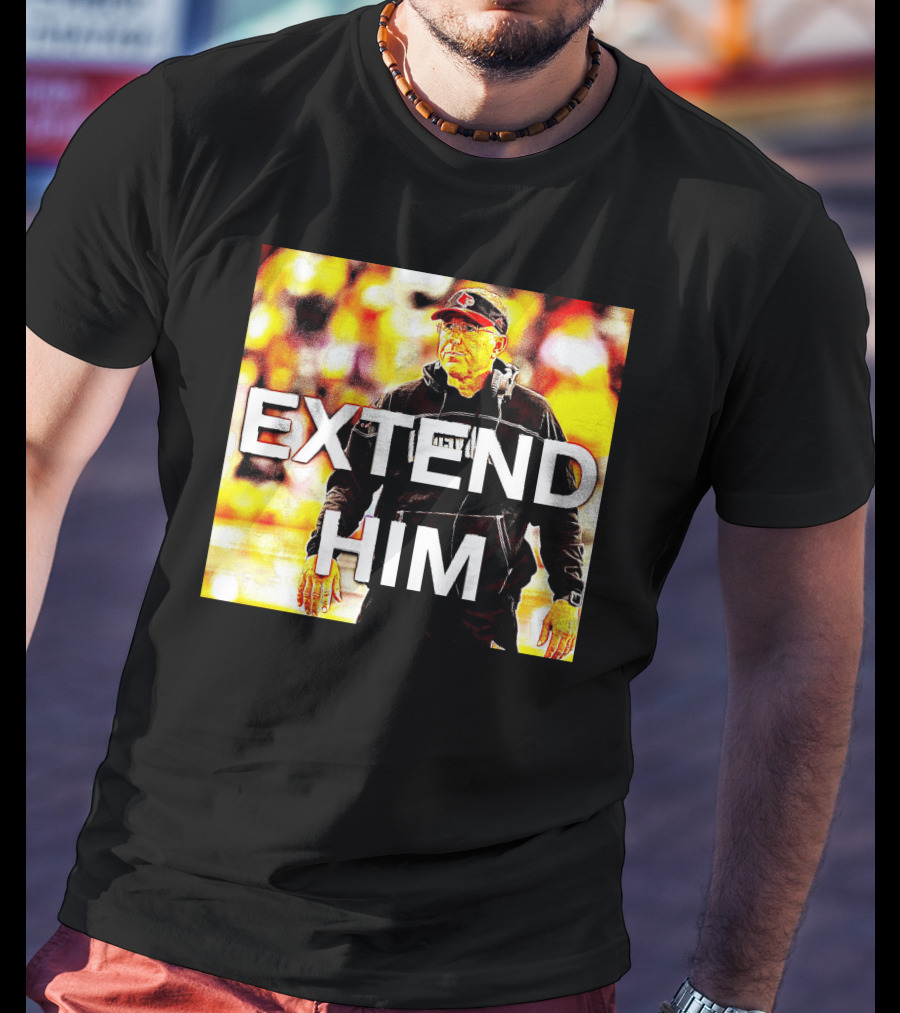 EXTEND HIM Coach With Headset And Red Cap T-Shirt