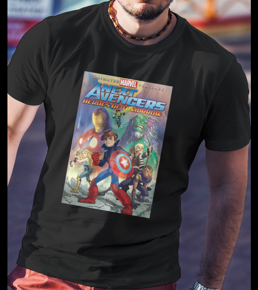 Animated Marvel Features Next Avengers Heroes Of Tomorrow T-Shirt