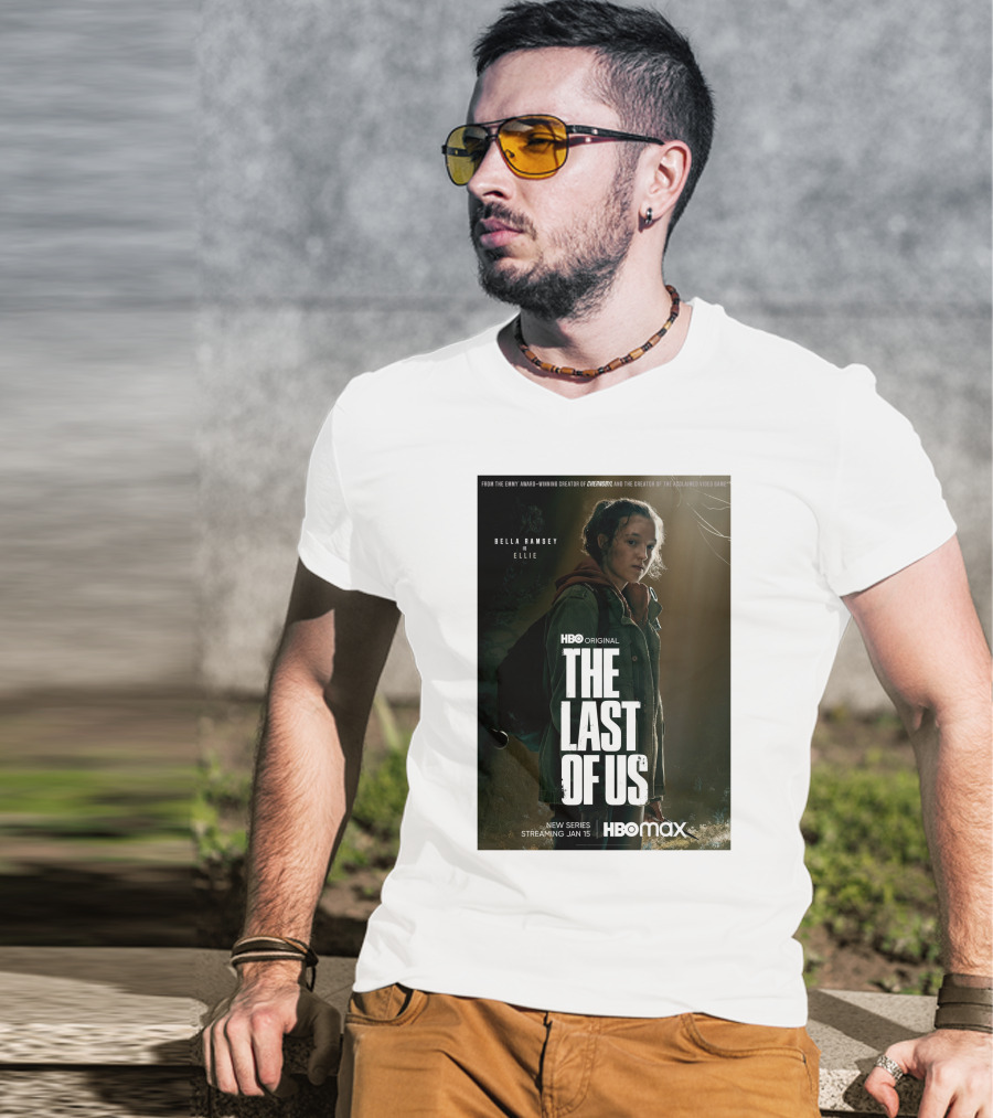 HBO Original The Last Of Us Bella Ramsey Ellie New Series Streaming Jan 15 HBO Max T-Shirt
