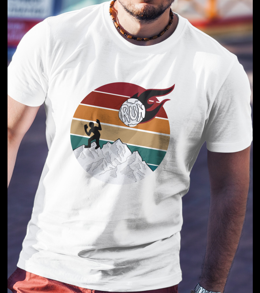 Let's Game It Out Run Meteor Mountain Adventure T-Shirt
