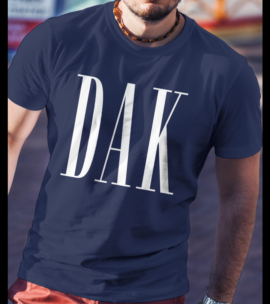 DAK Cowboys Quarterback Football Fan Gear T-Shirt