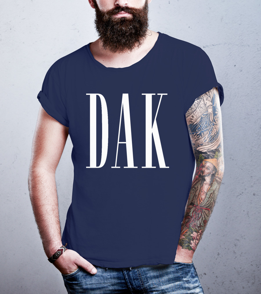 DAK Cowboys Quarterback Football Fan Gear T-Shirt