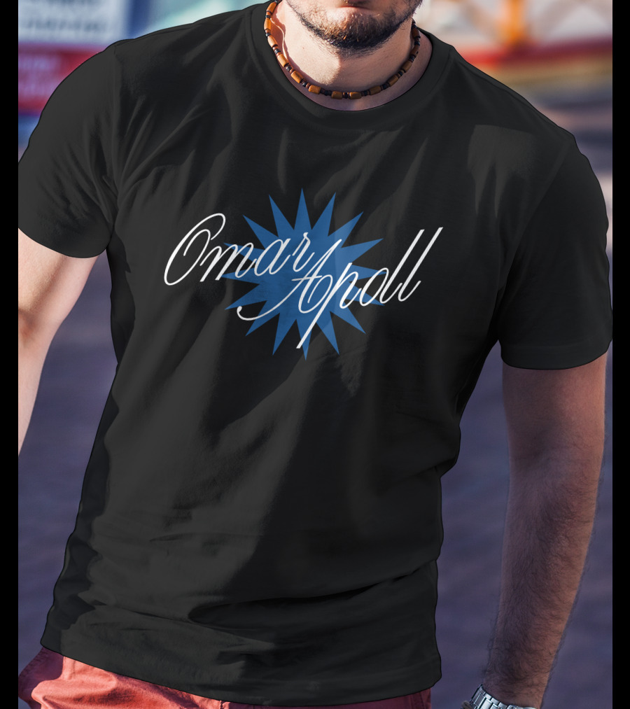 Omar Apollo Blue Starburst T-Shirt