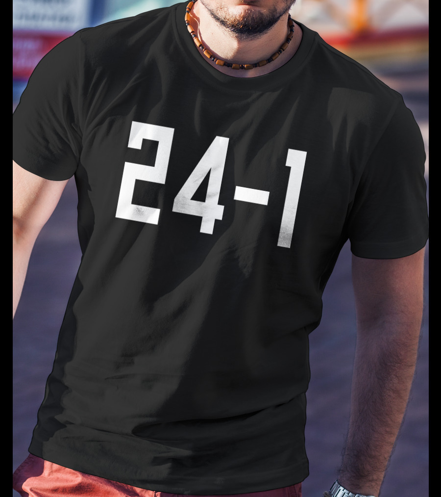 24-1 Sports Record Reference T-Shirt