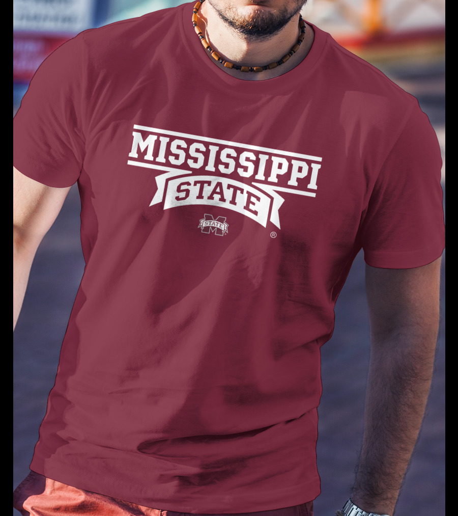 Mississippi State University Bulldogs M State Wordmark T-Shirt