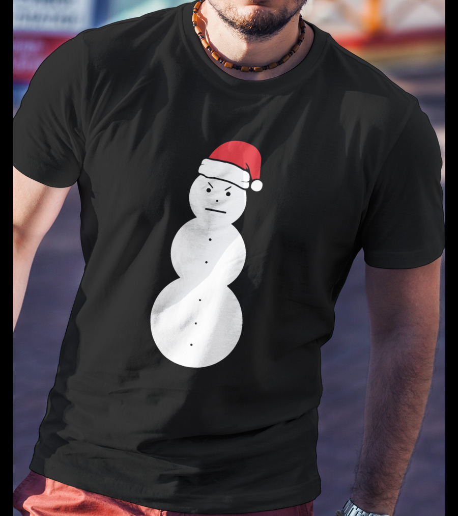 Young Jeezy Can't Ban The Snowman Santa Hat T-Shirt