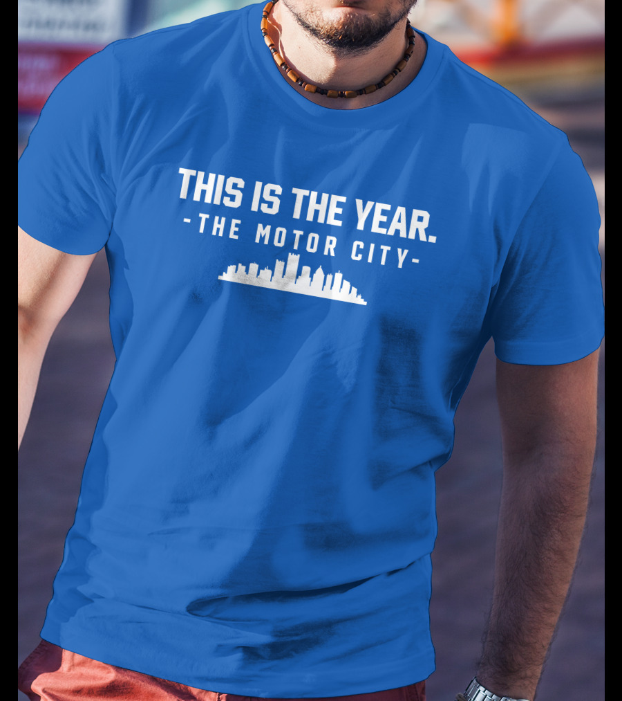 This Is The Year The Motor City Skyline T-Shirt