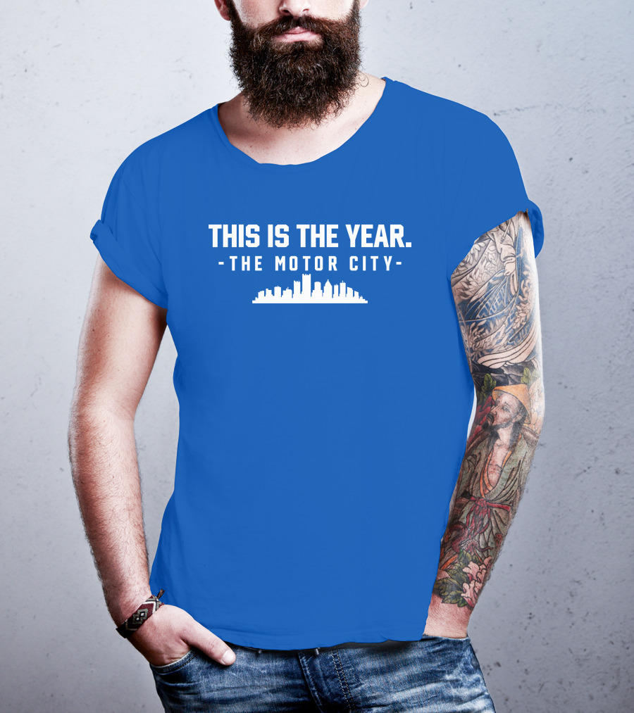 This Is The Year The Motor City Skyline T-Shirt