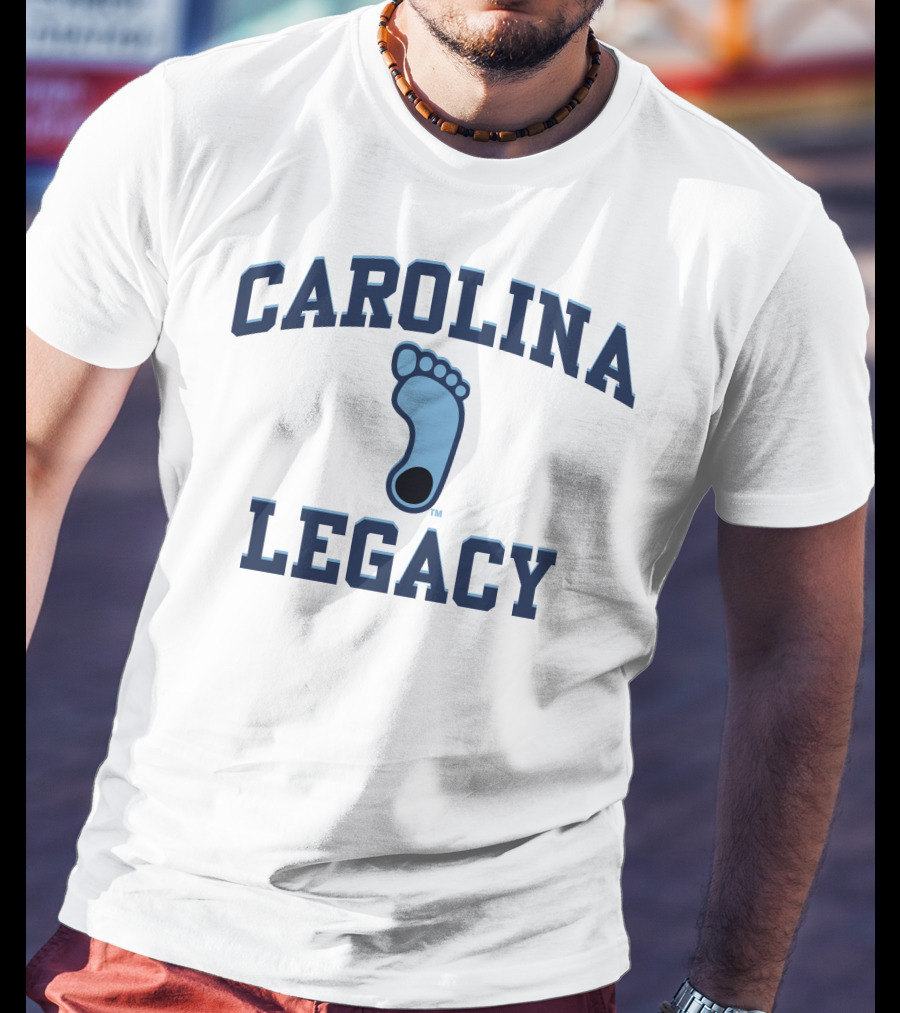 Carolina Legacy Born Bred Dead Footprint T-Shirt