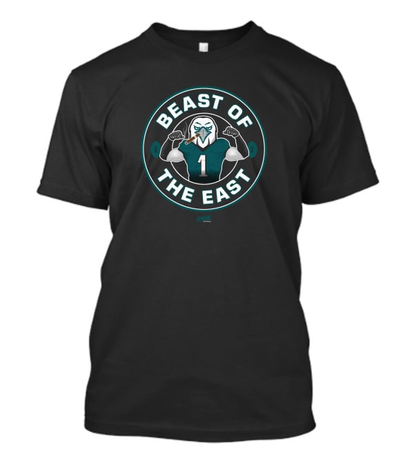 Beast Of The East Owl Football Mascot Number 1 T-Shirt