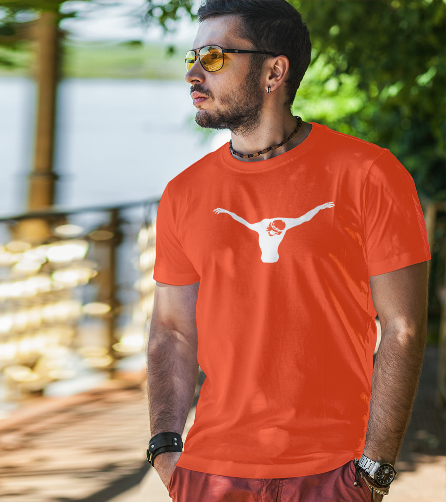 Touchdown Jesus Texas Football Fan Art Notre Dame Texas Longhorns Combo T-Shirt