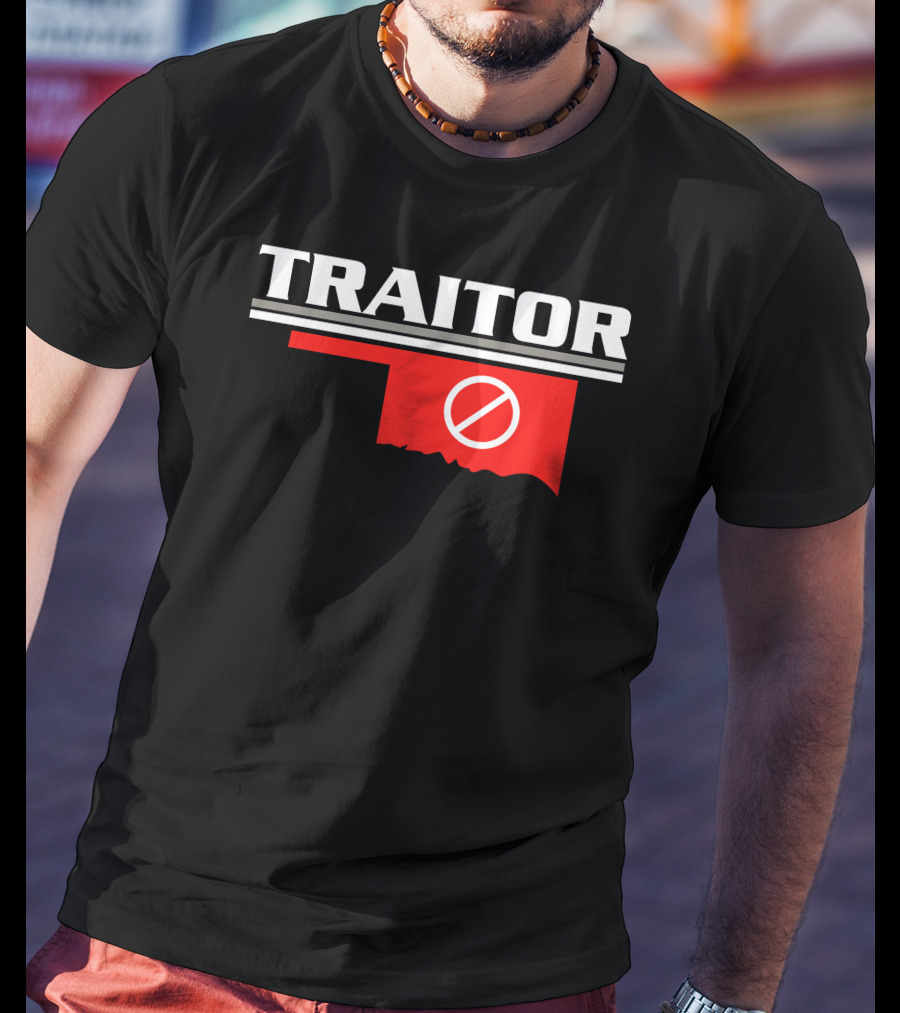 Traitor Oklahoma Map T-Shirt