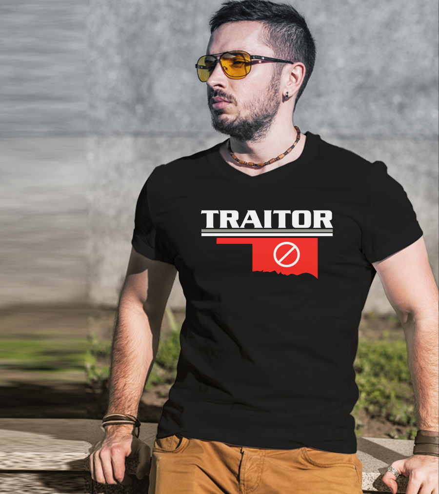 Traitor Oklahoma Map T-Shirt