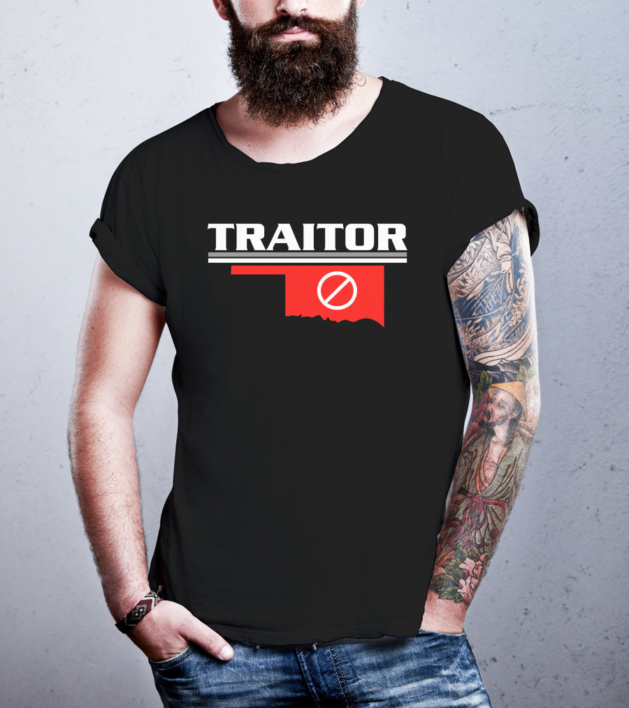 Traitor Oklahoma Map T-Shirt