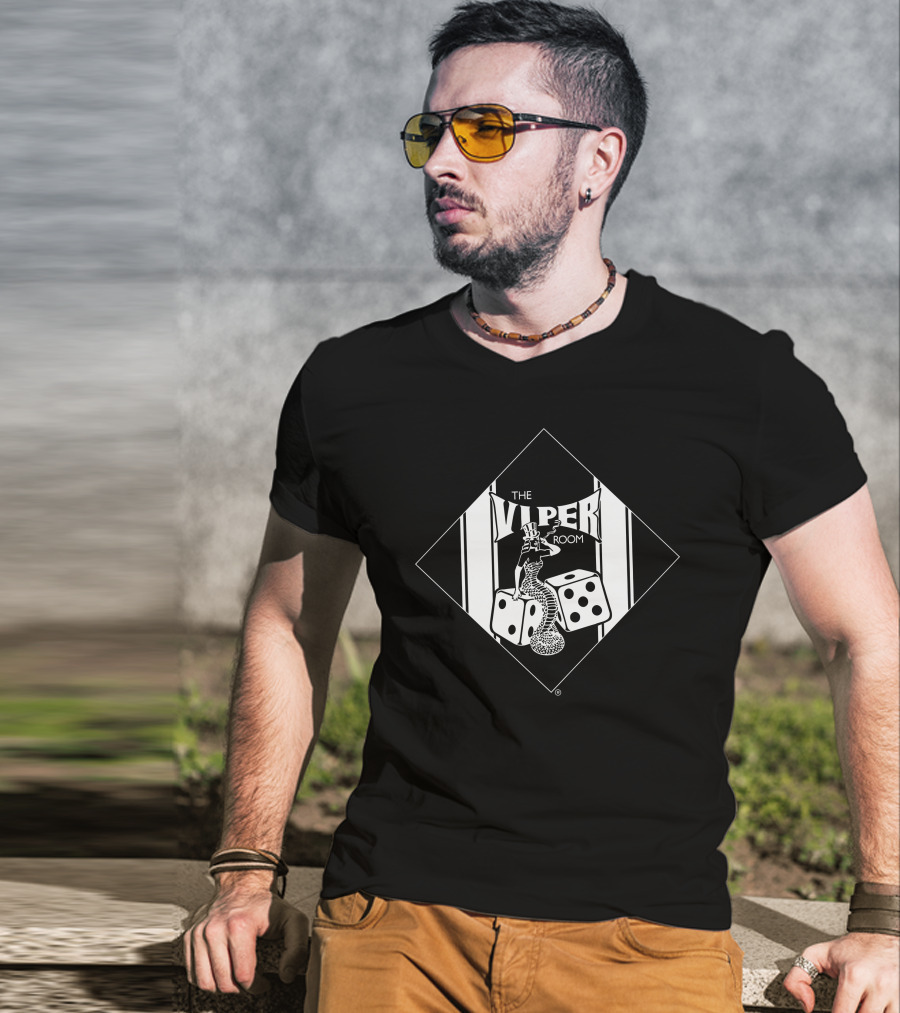 The Viper Room Serpent And Dice T-Shirt