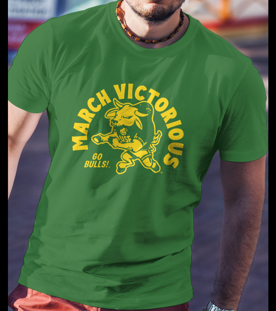 March Victorious USF Go Bulls T-Shirt