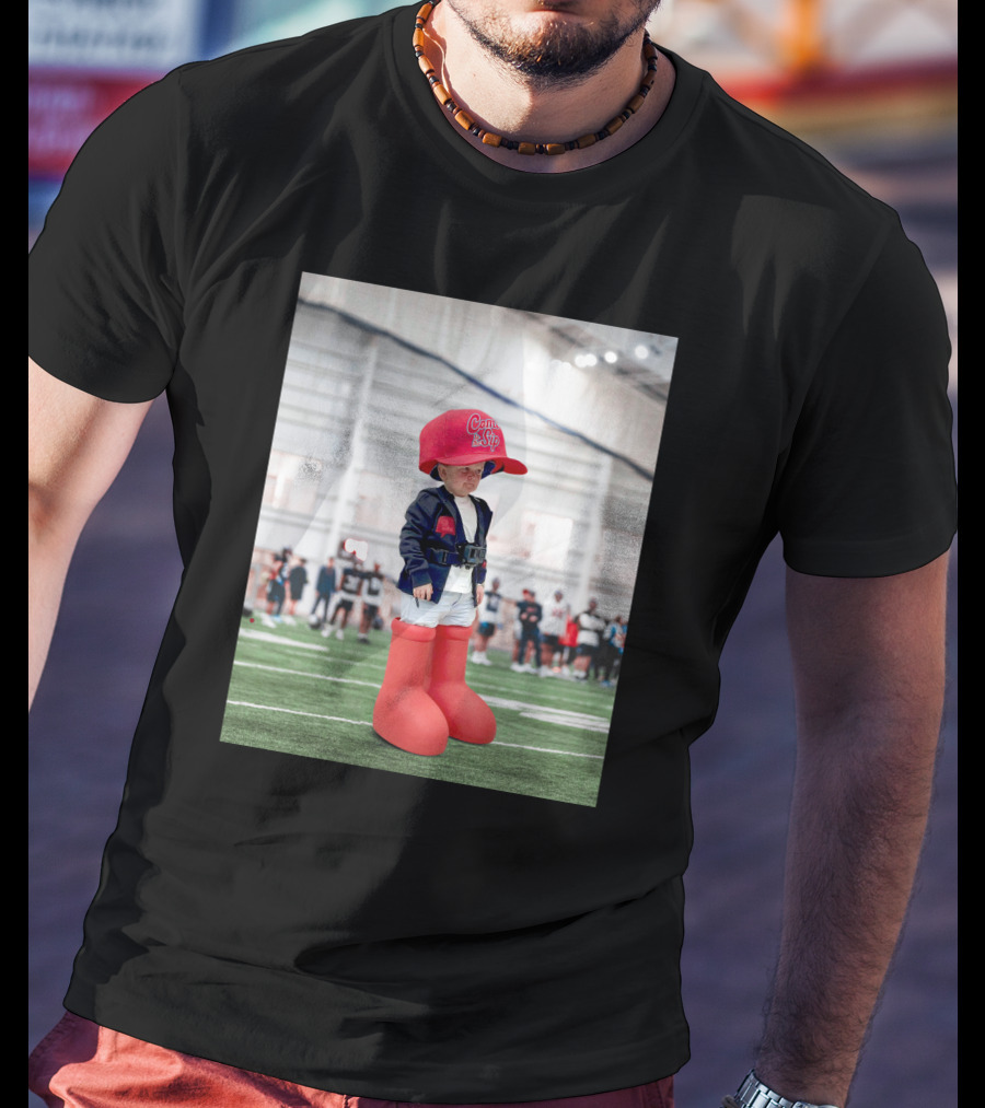 Hasbulla Wearing Come To The Sip Cap And Boots On Football Field T-Shirt