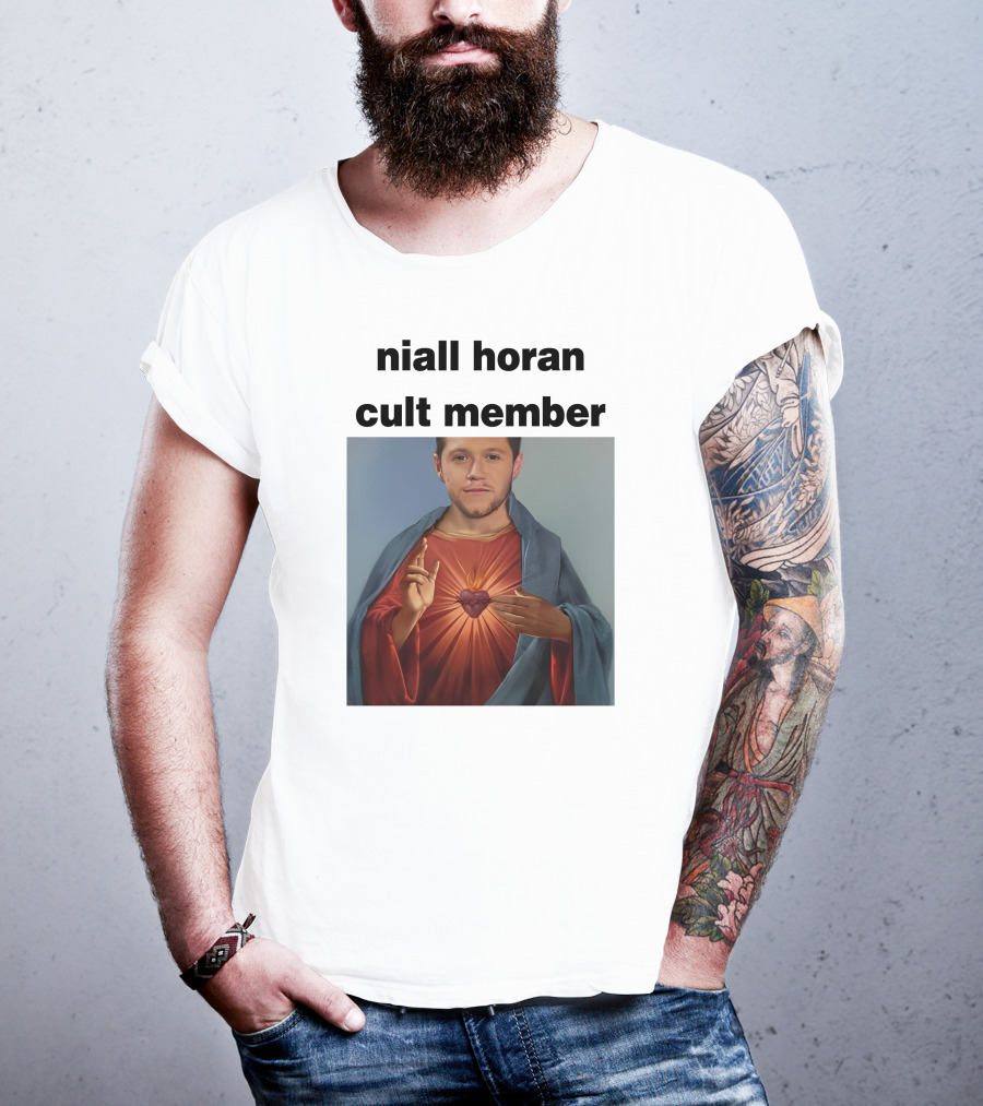 Niall Horan Cult Member Sacred Heart T-Shirt