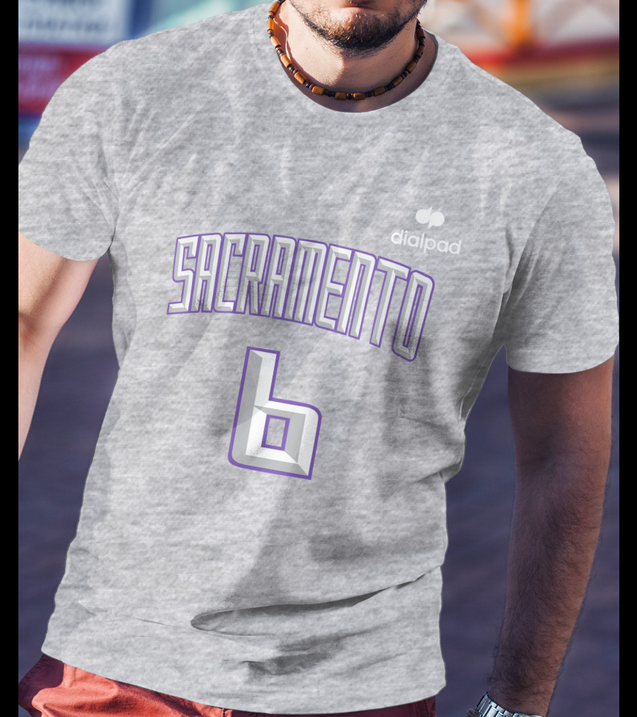 Dialpad Sacramento Basketball-Inspired Number 6 T-Shirt