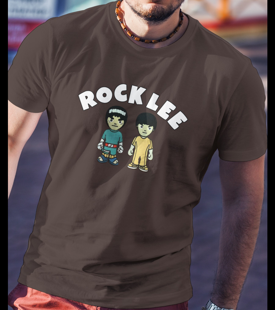 Rock Lee Chenille Martial Arts Duo T-Shirt