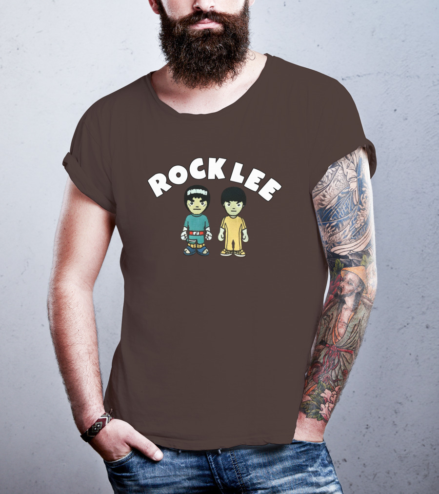 Rock Lee Chenille Martial Arts Duo T-Shirt