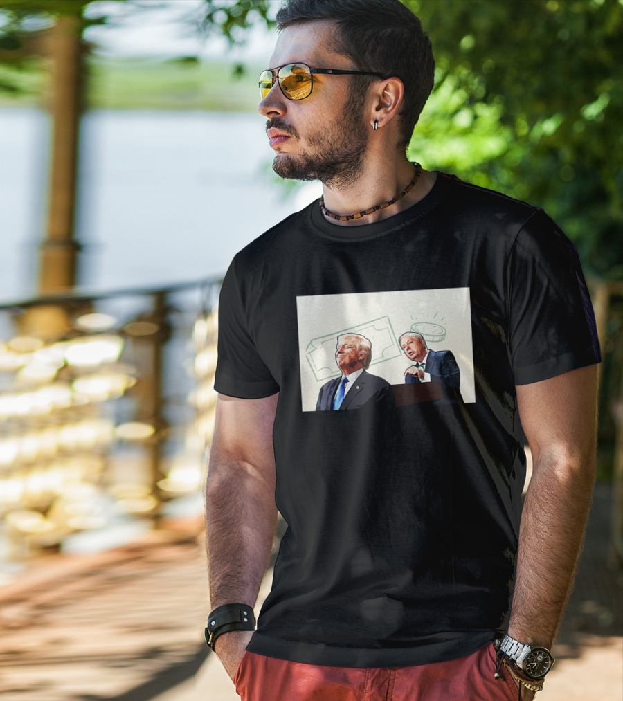 Lindsey Graham Pleads For Donations With Financial T-Shirt