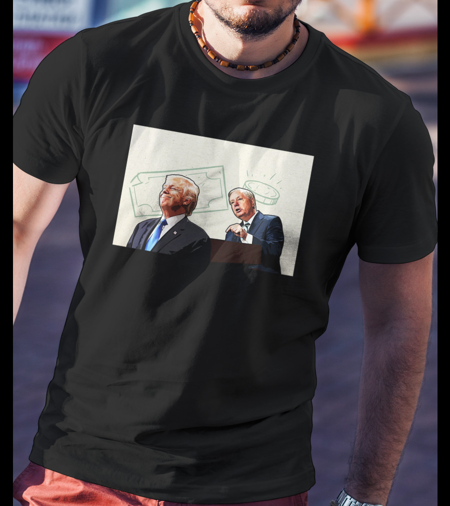 Lindsey Graham Pleads For Donations With Financial T-Shirt