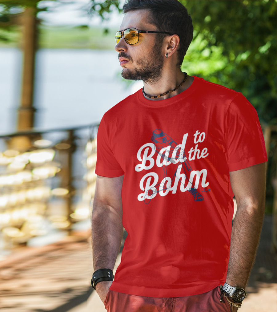 Bad To The Bohm Baseball Swing Visualization T-Shirt