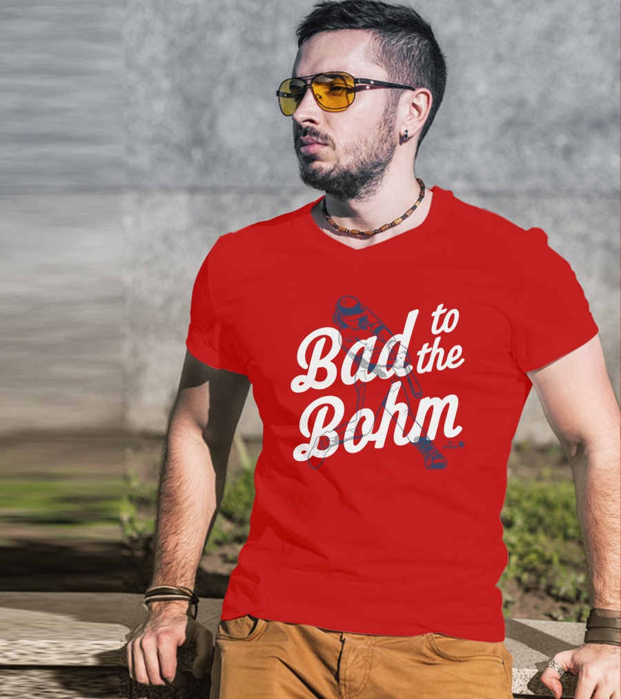 Bad To The Bohm Baseball Swing Visualization T-Shirt