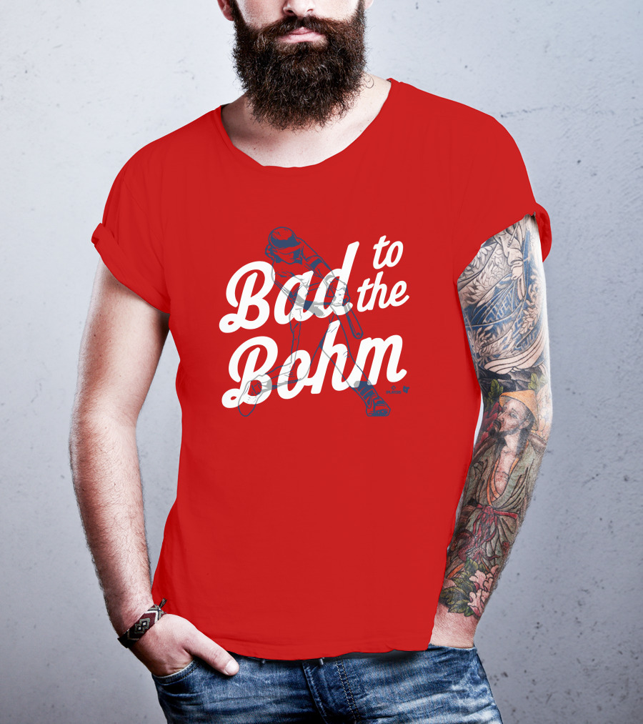 Bad To The Bohm Baseball Swing Visualization T-Shirt