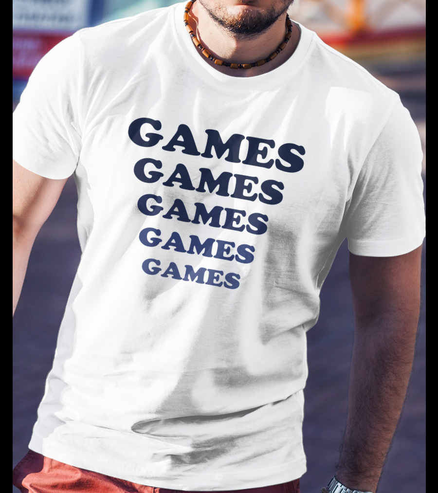 Games Games Games Games Games Infinity T-Shirt
