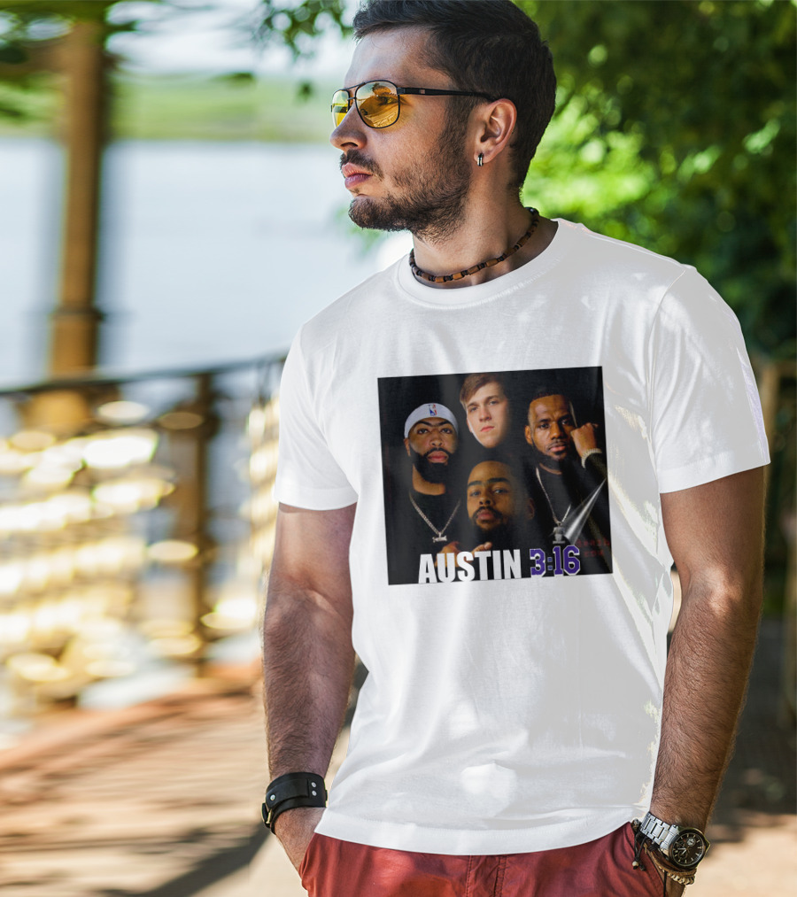 Lakers Basketball Austin 3 16 Players T-Shirt