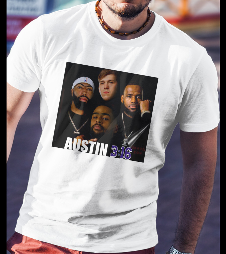 Lakers Basketball Austin 3 16 Players T-Shirt