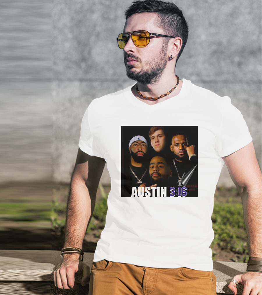 Lakers Basketball Austin 3 16 Players T-Shirt