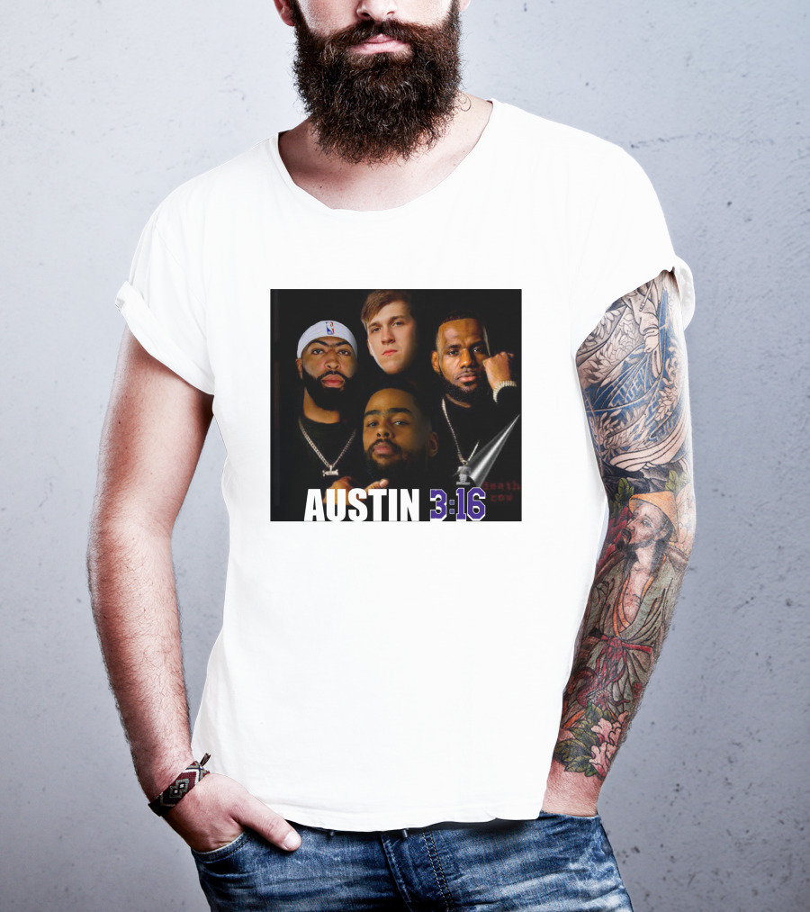 Lakers Basketball Austin 3 16 Players T-Shirt