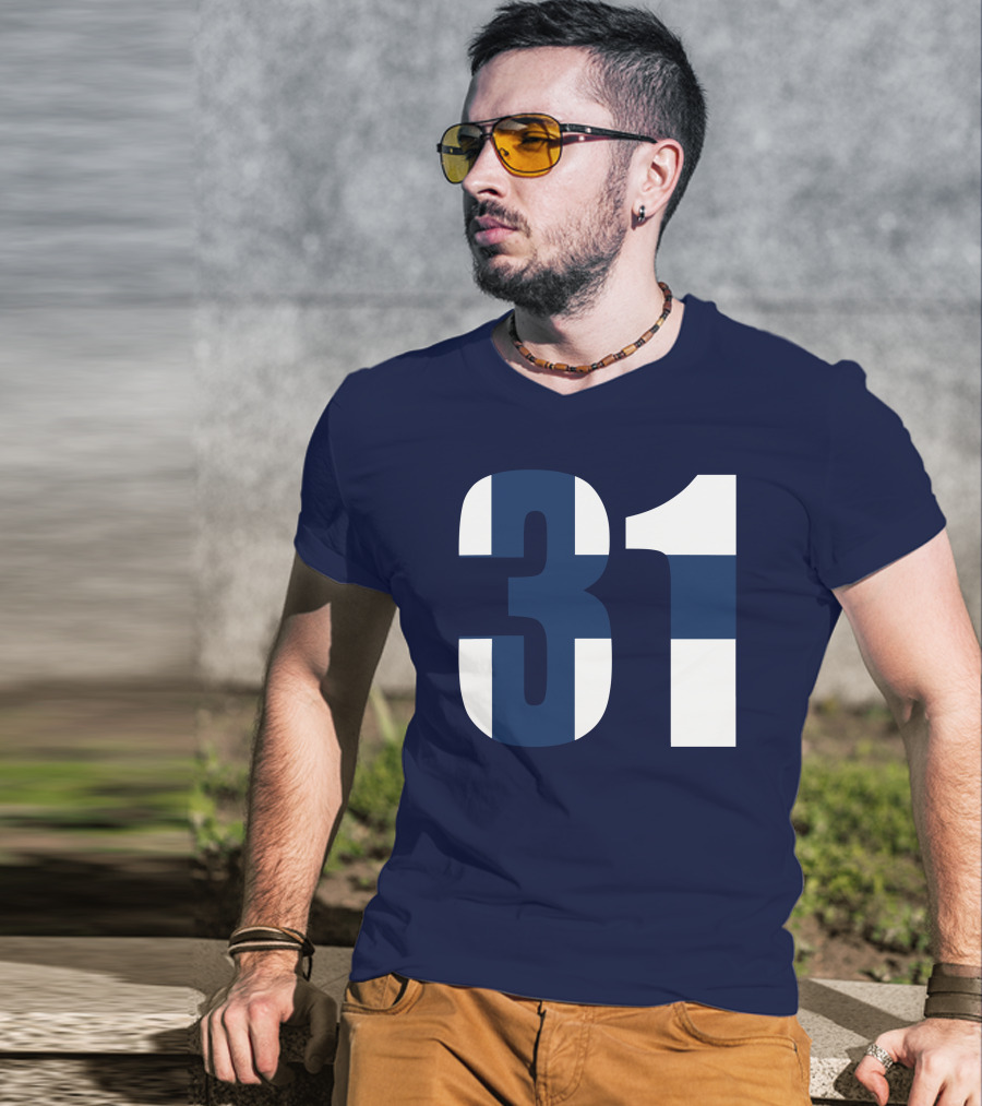 Nafo Finland 31 Finnish Flag Stripes T-Shirt