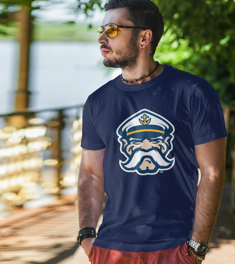 Lake County Captains Nautical Logo Cap T-Shirt