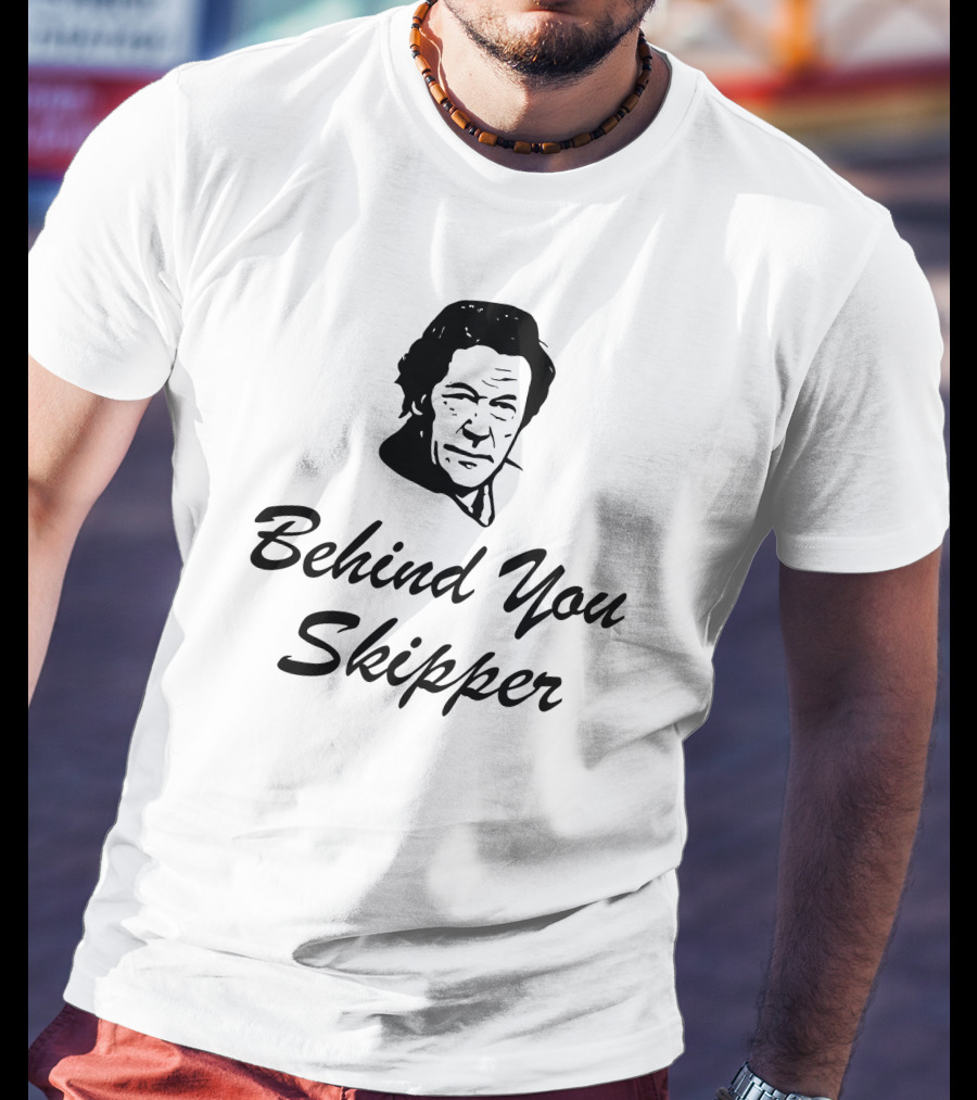 Imran Khan Behind You Skipper T-Shirt