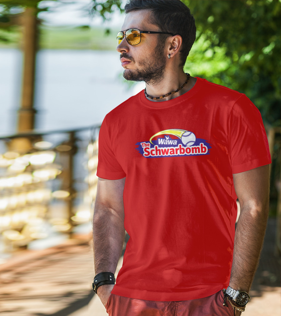 Wawa The Schwarbomb Baseball Iconic T-Shirt