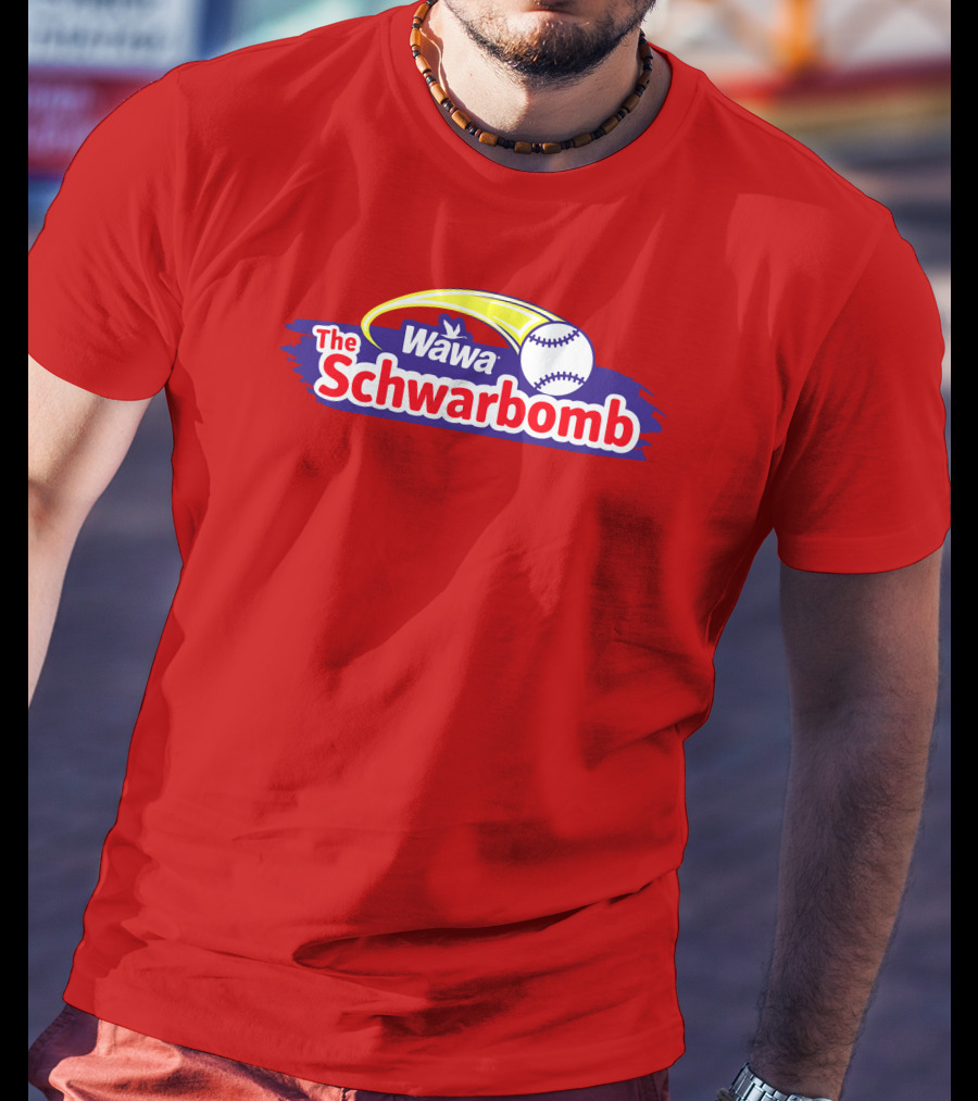Wawa The Schwarbomb Baseball Iconic T-Shirt